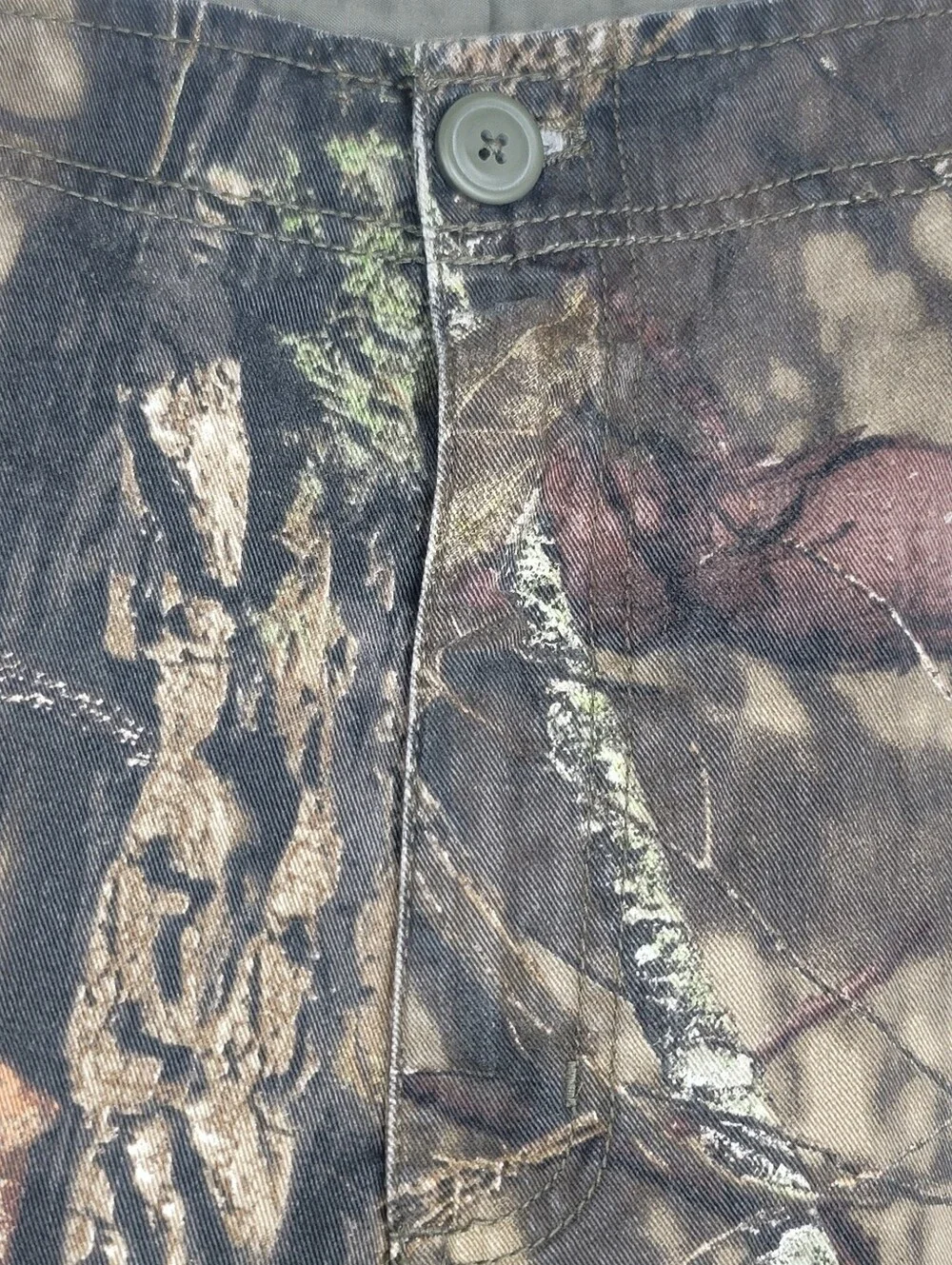 Faded Glory Mossy Oak Camo Cargo Gorpcore Shorts Men’s Size 44